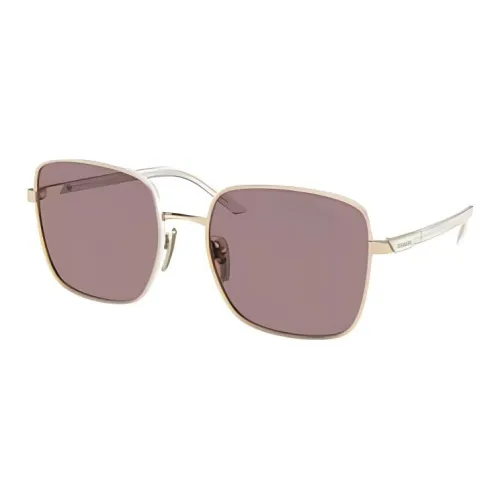 PRADA Квадратные Солнцезащитные Очки Унисекс Золото