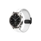 Складной магнитный ремешок - силиконовый ремешок [белый]