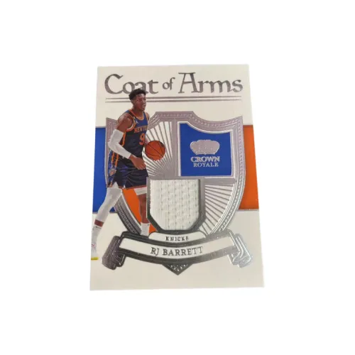 Панини 22 23 Knicks Crown Jersey Material RJ Barrett Star Card Card Access пройдет Спортивные карты 1 шт