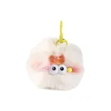 Белый арочный угольный шар [подвеска]