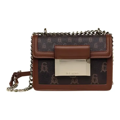 STEVE MADDEN Сумка через плечо из ПУ (полиуретан) кожи маленькая сумка на плечо черная коричневая черно-коричневая