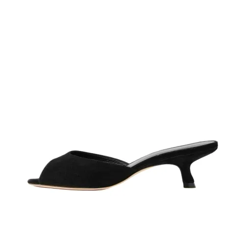 Reformation Слипоны 5 см Женские Черные