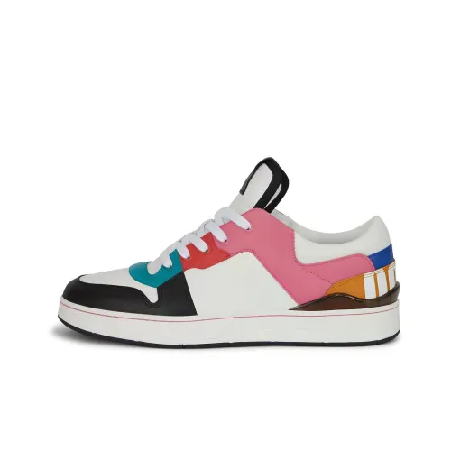 Jimmy Choo Низкие кроссовки для скейтбординга Мужские Белые