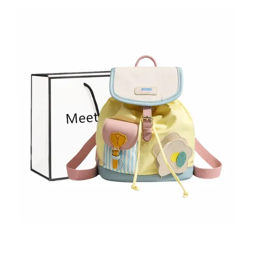 Fitchell Commuter Cute Students Fashion Casual Backpack Regular Women's Yellow