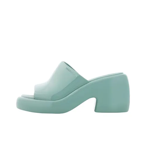 Ferragamo Слипоны Женские Светло-Зеленые