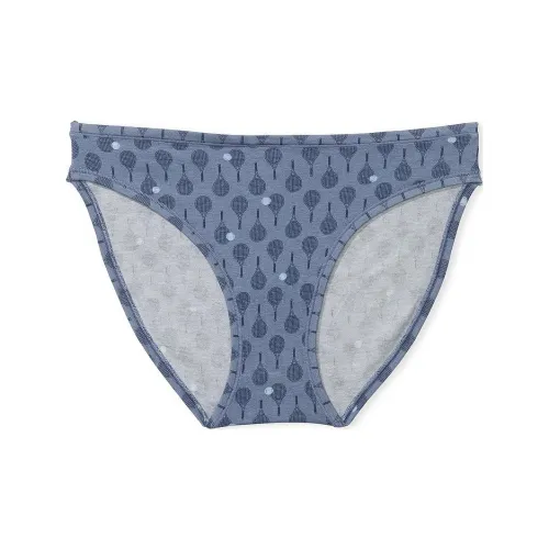 Victoria's Secret Розовый Хлопок Бикини PANTY Пыльная Радужка Спорт Принт Нижнее белье Женские 1 Пачка Синий