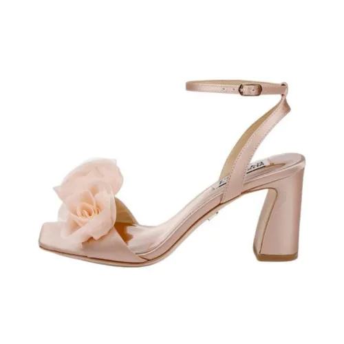Badgley Mischka One Sandals с ремешком 7,5 см женские светло-розовые