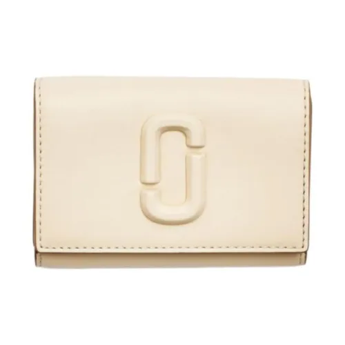 MARC JACOBS Кожа Кошелек Мужской Айвори Белый