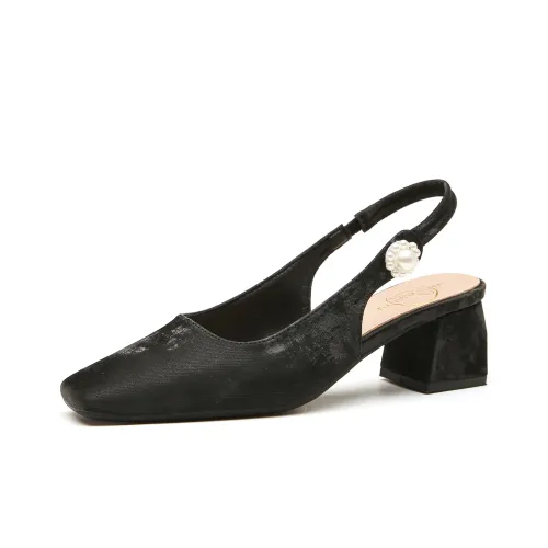 YAFEI XUANYU One Ремешок Сандалии 5 см Женские Черные