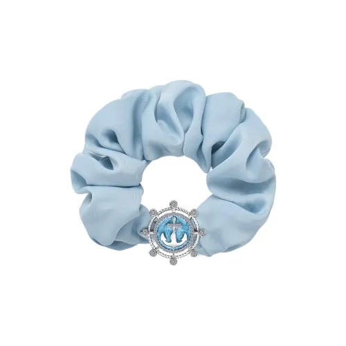 ROYALSASA Полиэстер Искусственный кристалл Резинка для волос Женская