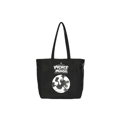 Disney Нейлоновая сумка-тоут сумка для покупок сумка через плечо женская черная