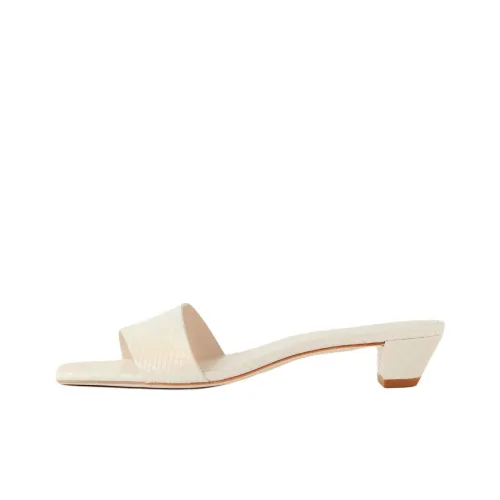 Reformation Слипоны 3 см Женские Бежевые