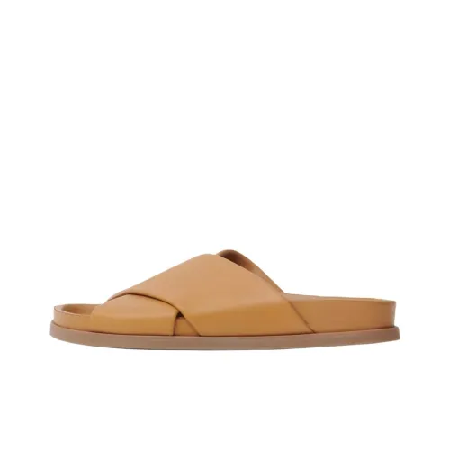 MANSUR GAVRIEL Слипоны Женские Карамель