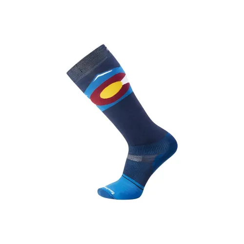 SMARTWOOL SNOWBOARD Colorado Over The Носки до икры Targeted Cushion Лыжные носки Унисекс 1 шт Laguna Синий