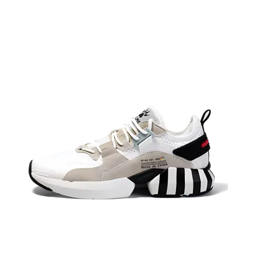 KELME Повседневный Низкий Топ Белый Черный Мужской