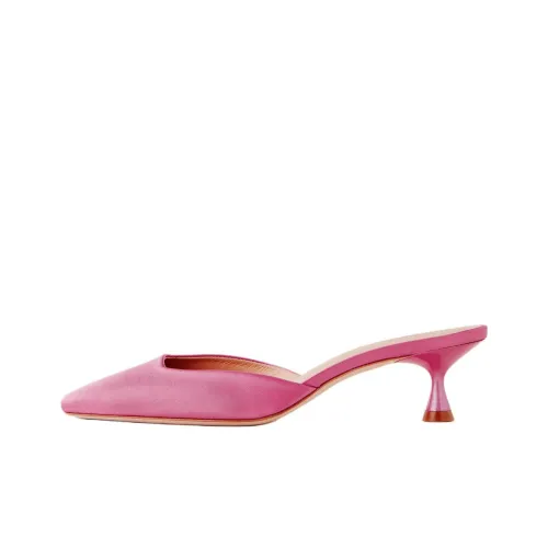 Reformation Домашние тапочки 5 см Женские Розовые