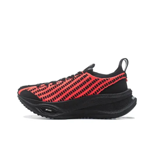 Подкладка Slip-resistant устойчивая к истиранию низкий топ повседневная обувь унисекс красный черный