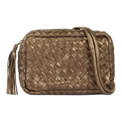 PAROSH Коровья кожа Сумка через плечо Женская Металлик