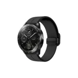 Складной магнитный ремешок - силиконовый ремешок [черный]