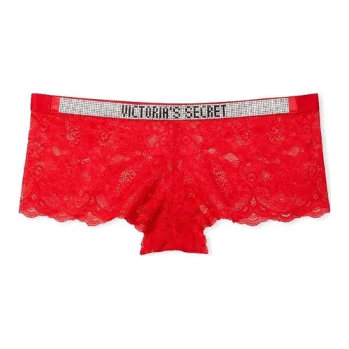 Victoria's Secret 1 упаковка красные женские боксер-шорты