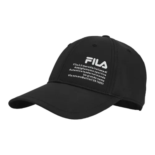 FILA Полиэстер Хлопок Эластан Бейсболки Унисекс Черный