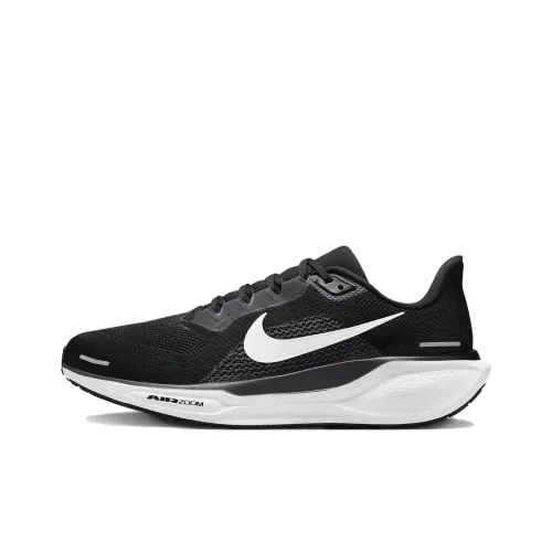 Nike Pegasus 41 Беговые кроссовки Низкий топ Черный/Темно-серый/Белый Мужской