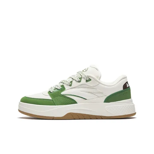 ANTA AO YOU Устойчивые к истиранию Легкие Увеличивающие Высоту Низкие Кроссовки для Скейтбординга Мужские SALT Оливково-зеленый