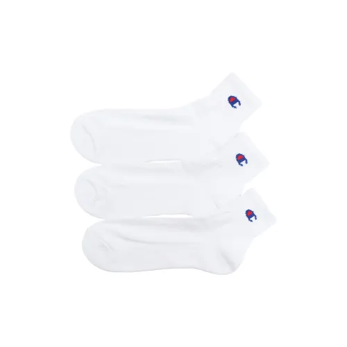 Champion SS24 High Socks Men's 3 Pack White