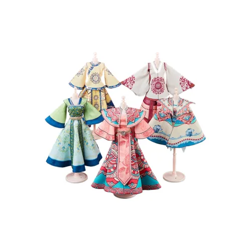 JINHUAFENG Набор для самостоятельного сборки Ханьфу включает 5 шт игрушек