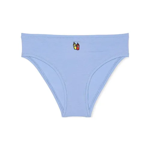 Victoria's Secret Розовый Хлопок Cheeky PANTY HBKMG Нижнее белье Женские 1 шт Синий