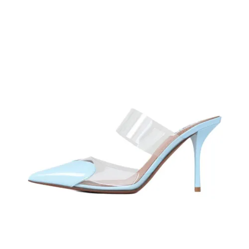 Alaia Домашние тапочки 9 см Женские Синие