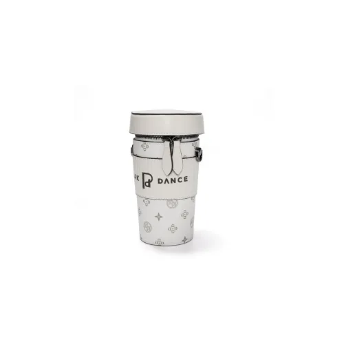 PARK DANCE Сумка через плечо из синтетической кожи стандартная белый светло-коричневый