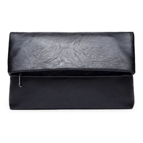 CARTELO Коровья кожа Клатч Запястье Сумка с Ручкой Стандартный Мужской Черный