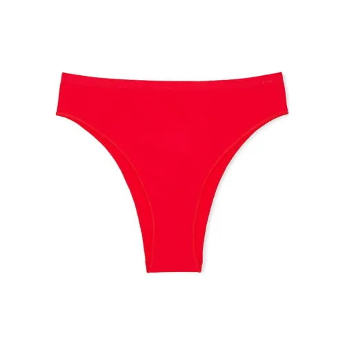 Victoria's Secret Розовый Бесшовный BRAZILIAN PANTY Красный Перец Нижнее белье Женские 1 шт Красный Перец