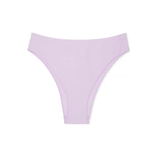 Victoria's Secret Розовый Бесшовный BRAZILIAN PANTY PASTEL Сиреневый Нижнее белье Женские 1 шт Светло-фиолетовый