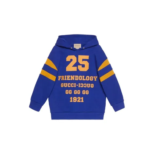 GUCCI Толстовка FW21 Синий Дети Возраст 3-7 лет