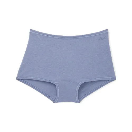 Victoria's Secret Розовый Хлопок BOYSHORT PANTY Пыльно-Радужный Нижнее белье Женские 1 Пачка Синий