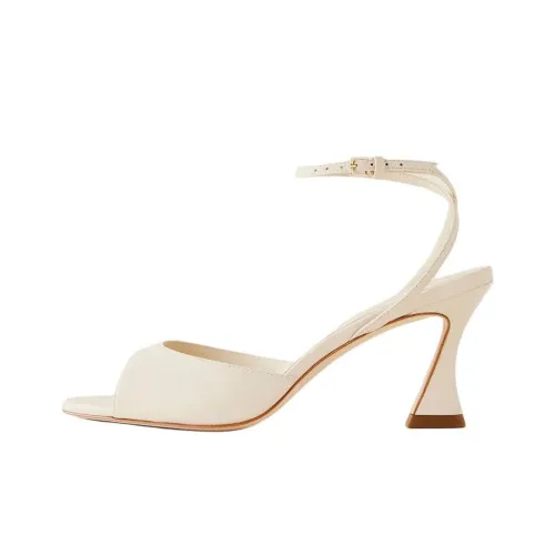 REFORMATION NOA One Ремешок Сандалии 7,5 см Женские Белые