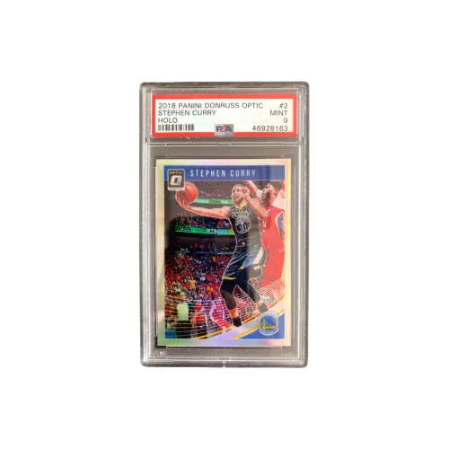 PANINI Stephen Curry Звезда Карта PSA9 Серебристая Голографическая Карта Сертифицированные Карты 1 Упаковка