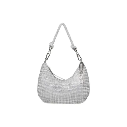 STEVE MADDEN ПУ (полиуретан) Сумка через плечо Стандартная Женская Серебряный Черный Красный