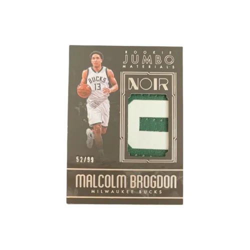 Панини 2016-17 Noir Bucks Малкольм Брогдон 52 99 Патч Джерси Игрок Карта Карта Access Спортивные карты 1 шт