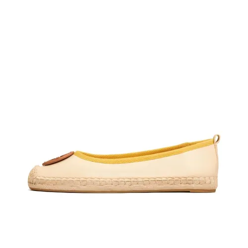 Tory Burch Minnie Casual Shoes Women's Cream White Тори Burch Minnie Повседневная Обувь Женская Кремово-Белая