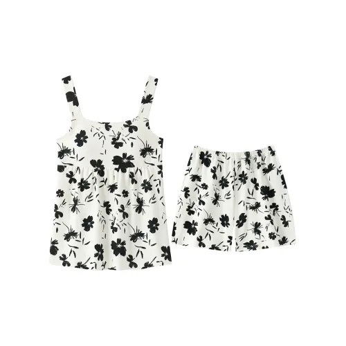 The Story Of The Flower Season Пижама Набор Женские Белые