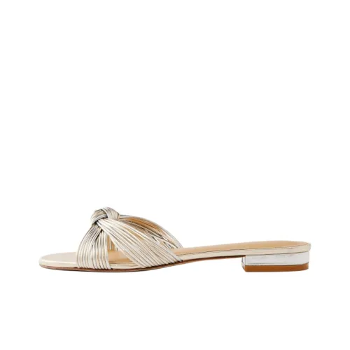 Reformation Слипоны Женские Золотые