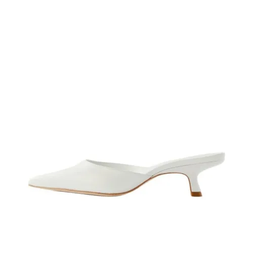 REFORMATION Домашние тапочки 5 см Женские Белые