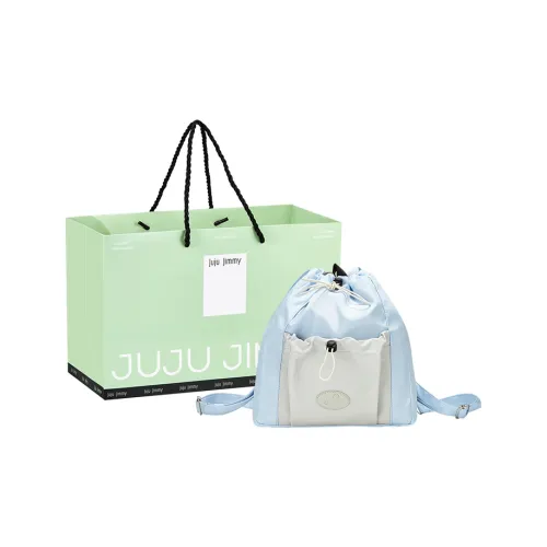 Juju Jimmy Холст Через плечо Сумка Рюкзак Средний Женский Синий Серый