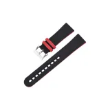 Чёрный, красный, укороченный