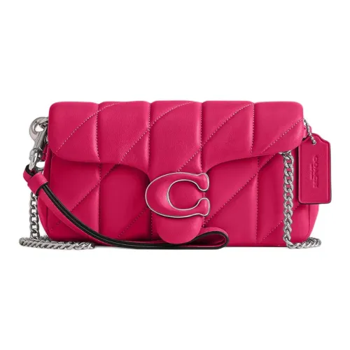 COACH Tabby Напп-Кожа Сумка через плечо Сумка на плечо Женская Питайя