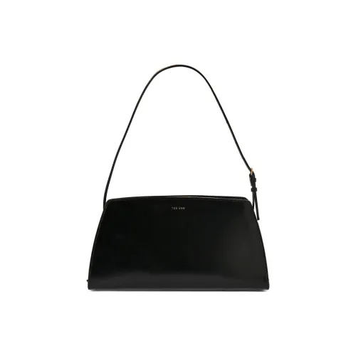 THE ROW Dalia Кожа Одно плечо Сумка Женская Черная