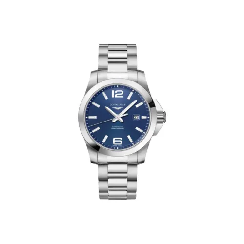 Longines Автоматический Механический Часы Мужские Comcast Collection 43 мм Синий